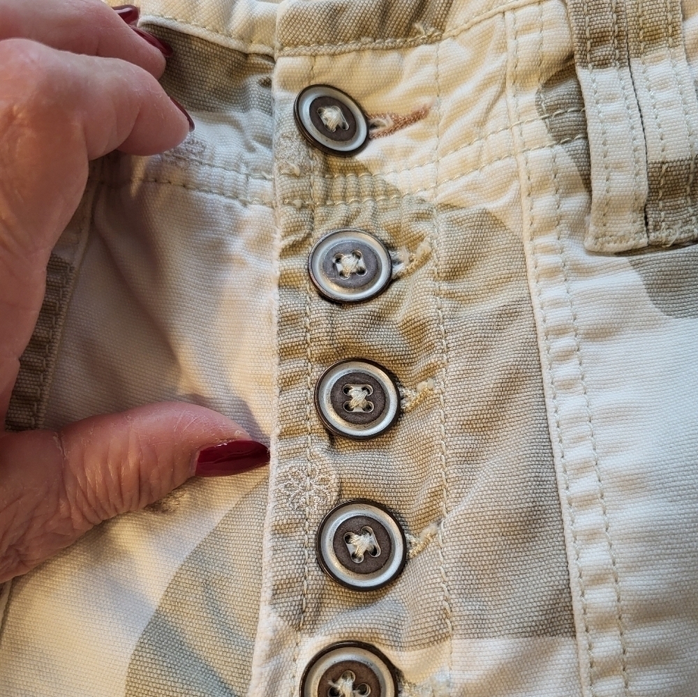 Anthropologie The Wanderer Camo button fly women's 27 cargo pants - Picture 10 of 16